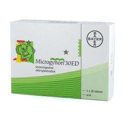 The Microgynon® 30 ED pack contains 84 oral tablets of levonorgestrel/ethinylestradiol