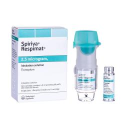 Pack of Spiriva® Respimat® 2.5 microgram inhalation solution