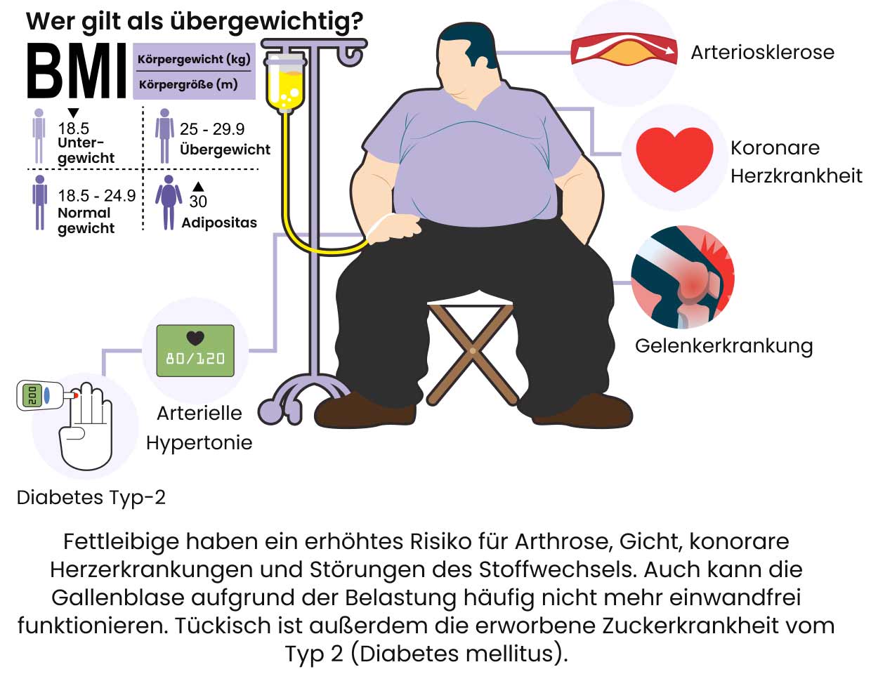 fettsucht risiken
