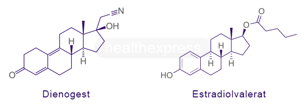 Dienogest und Estradiolvalerat