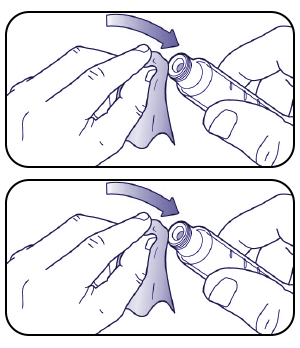 pull off the cap