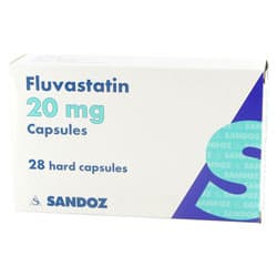 Fluvastatin 30 mal 20mg Hartkapseln Verpackung