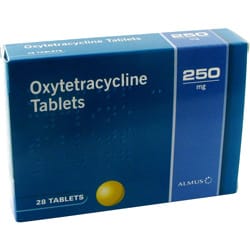 Oxytetracyclin 28 mal 250mg Kapseln Verpackung