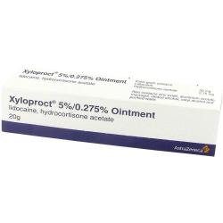 Packung von Xyloproct 5%/ 0,275% Salbe 