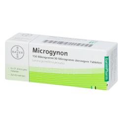Packung von Microgynon 150 Mikrogramm