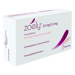 Zoely 2,5mg und 1,5mg 84 Antibabypillen