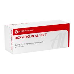 Packung von Doxycyclin AL 100 T