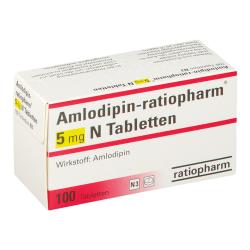 Packung von Amlodipin 5mg