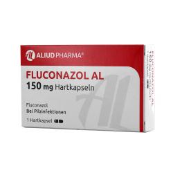Packung von Fluconazol AL 150mg 1 Hartkapsel