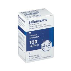 Packung von Salbuhexal 100 Mikrogramm