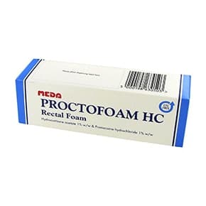 Proctofoam HC Schaum mit Hydrocortisonacetat und Pramoxin Verpackung