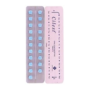 3 blisterpakker af 21 Cilest p-piller