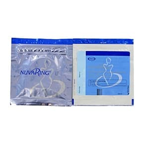 Forsiden og bagsiden af ​​Nuvaring -posen