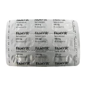 Blisterpakke med Famvir tabletter