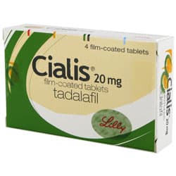 Paquet de Cialis comprimés 20 mg tadalafil