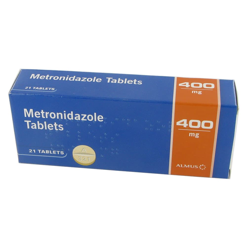 Boite de Metronidazole 21 comprimés de 400 mg