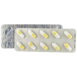 Emballage blister de Tamiflu 10 gélules 75 mg oseltamivir