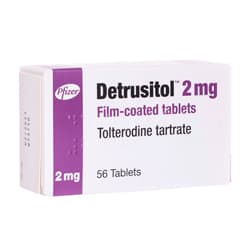 Detrusitol XL 4mg tolterodine tartrate à libération prolongée en capsule dure