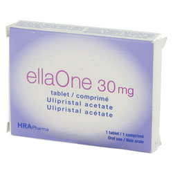 Boite de ellaOne 1 comprimé 30 mg ulipristal acetate