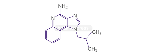 Strukturformel av imiquimod