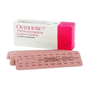 Paket med ovranettpiller och blisterpaket