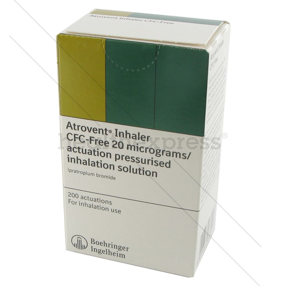 ᐅ Atrovent • Köp Atrovent online • HealthExpress®