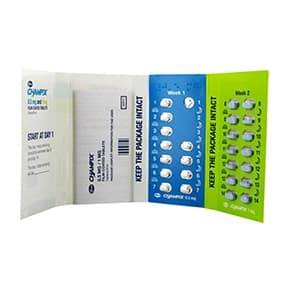 Blister Pack med Champix 0,5 mg/1 mg tabletter