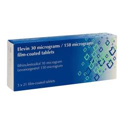 Elevin 30 micrograms/150 micrograms film-coated tablets