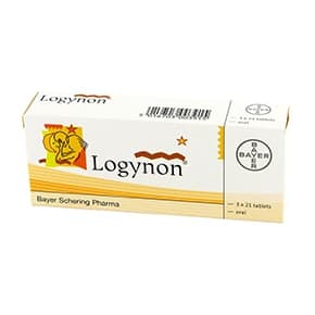 Box of Logynon® 63 oral tablets