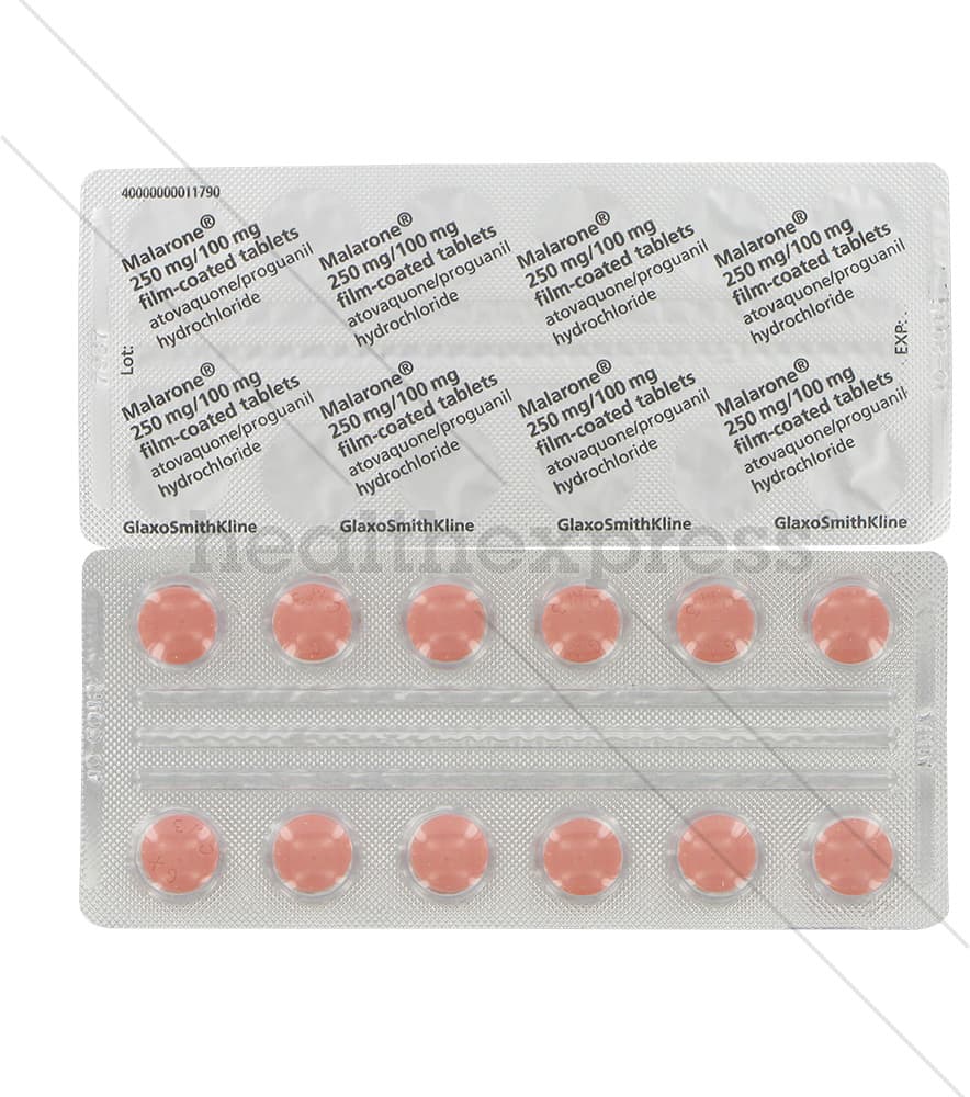 ᐅ Buy Malarone Tablets Online • Malaria • HealthExpress® UK