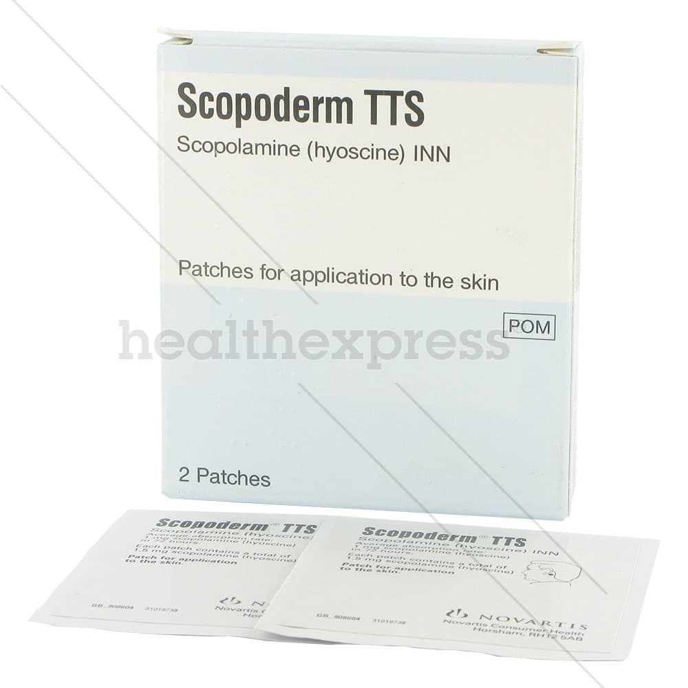 ᐅ Buy Scopoderm Patches Online HealthExpress UK