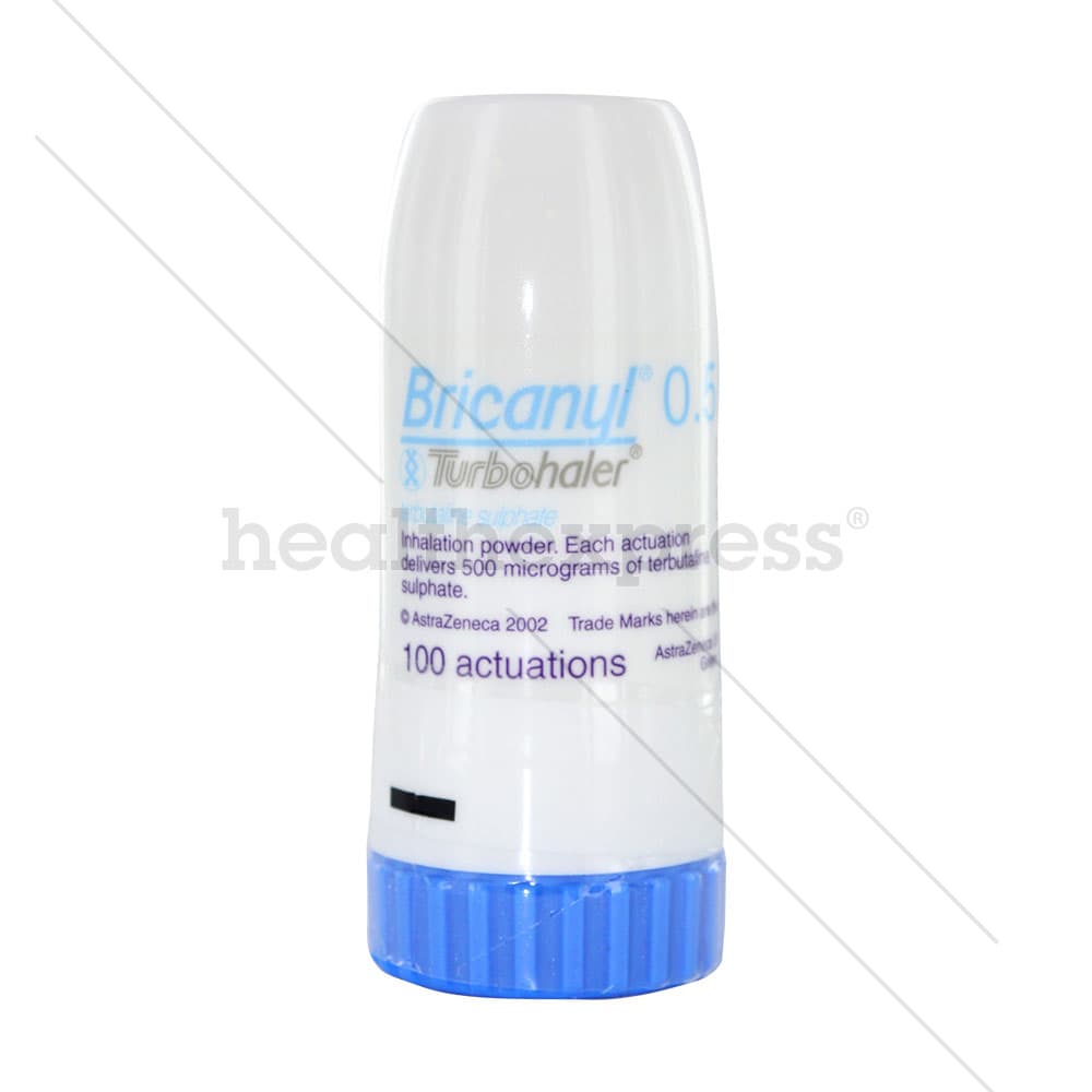 Buy Bricanyl Inhaler Online • Asthma • Healthexpress® Uk