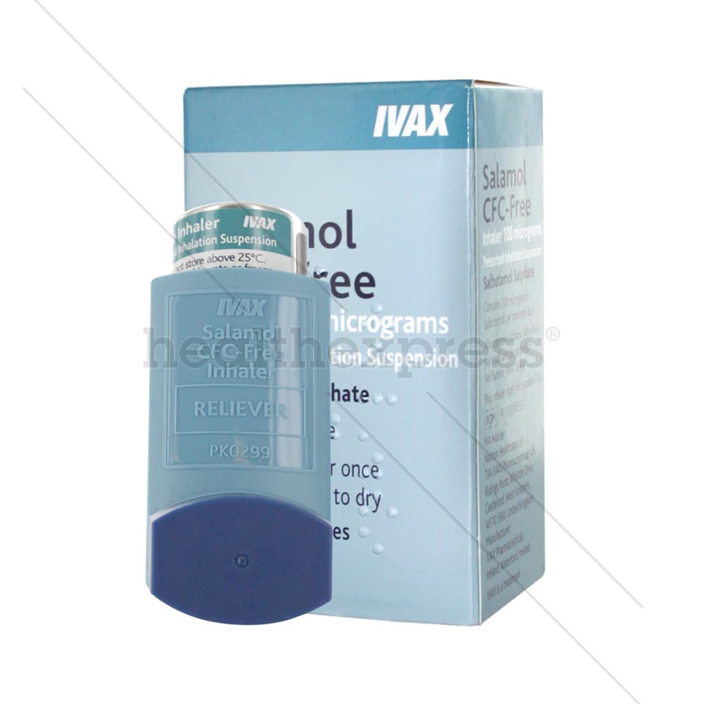 ᐅ Buy Salamol CFCFree Inhaler Online • HealthExpress® UK