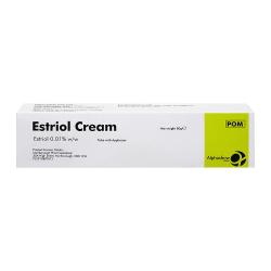 This tube contains 80g of Estriol 0.01% w/w with an applicator