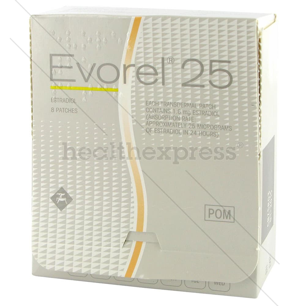 ᐅ Buy Evorel Patches Online • HRT • HealthExpress® UK