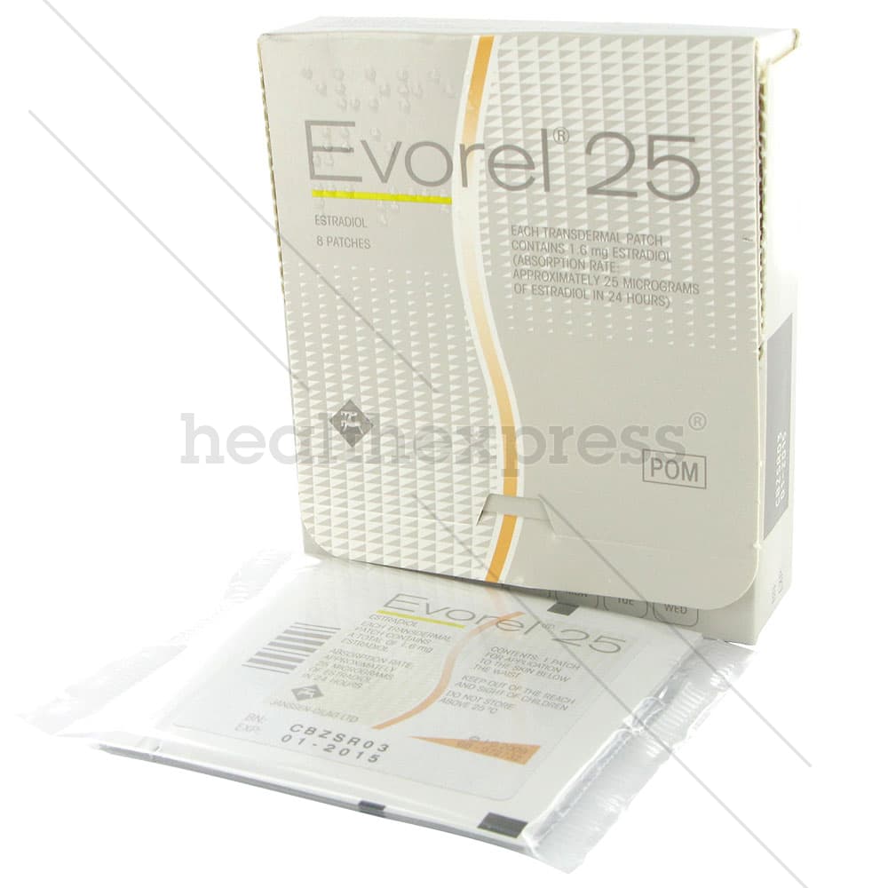 ᐅ Buy Evorel Patches Online • HRT • HealthExpress® UK