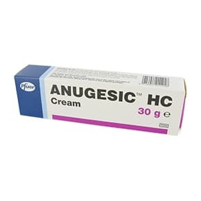 Box of Anugesic HC 30g cream