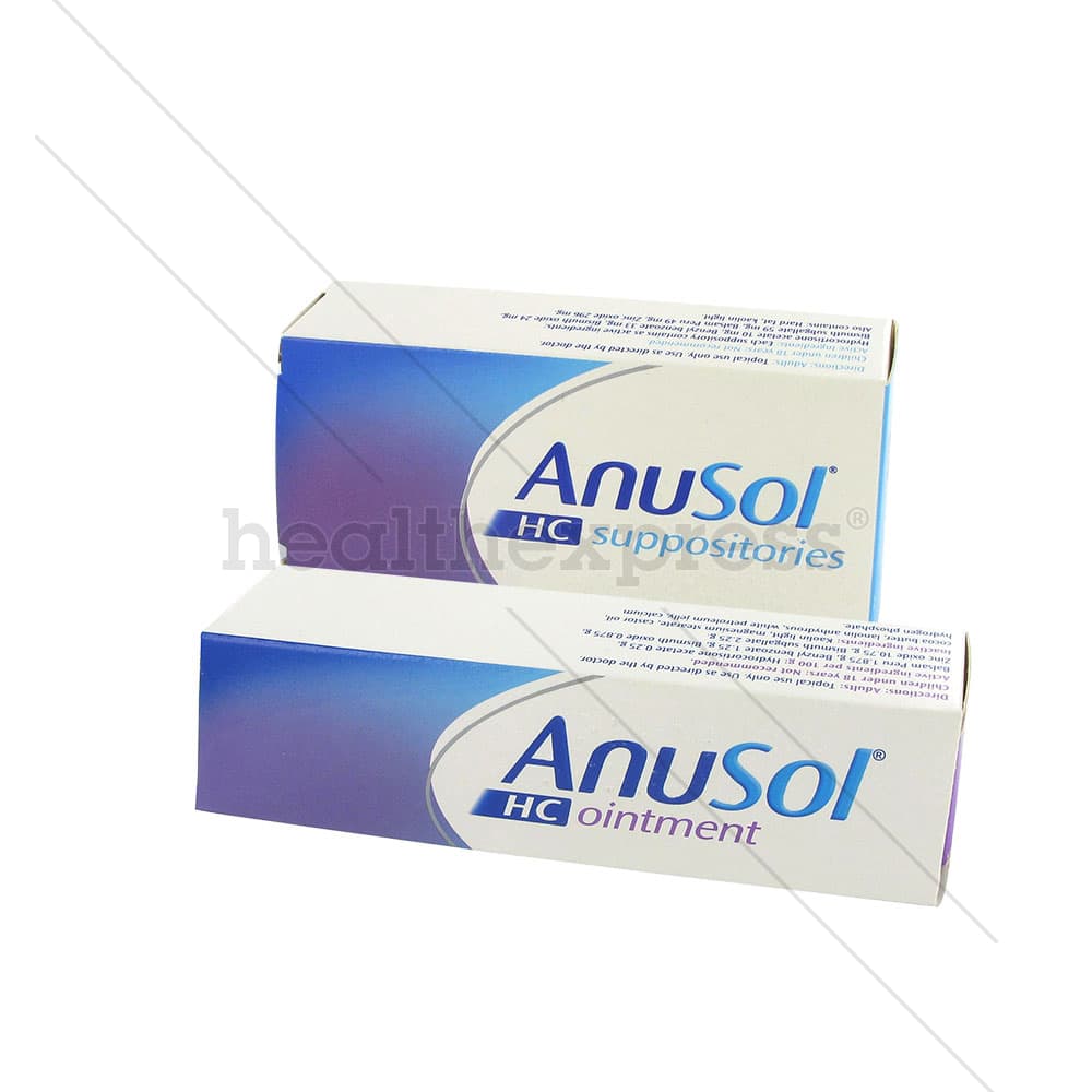 ᐅ Buy Anusol HC Cream (Ointment) Online • HealthExpress® UK