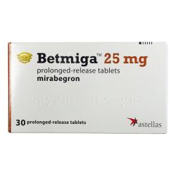 Box of 30 prolonged-release tablets of Betmiga 25mg